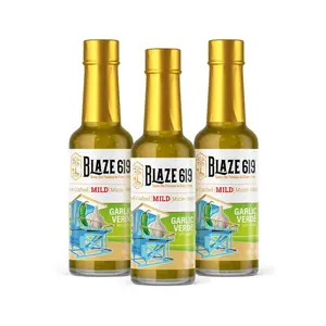 BLAZE 619 Garlic Verde Hot Sauce - 5oz. - 3-Pack
