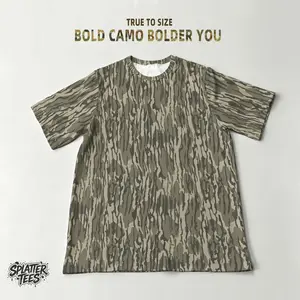 Dried Grass & Bark Leopard Camo | Grey‑Khaki with Olive Undertones, Small Mixed Pattern of Spots, Cracks & Blades | Unisex Relaxed Fit, Moderate Stretch | S–3XL | Breathable, Lightweight, Everyday Texture | Like Walking Through Late Autumn Brush #leopardc