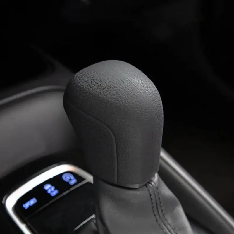 1pc Car Silicone Automatic Gear Shift Knob Cover Shifter Knob Universal Fit Shifter Handle For Toyota For C-HR For Camry For Corolla Shift Lever Cover Automotive Car Accessories