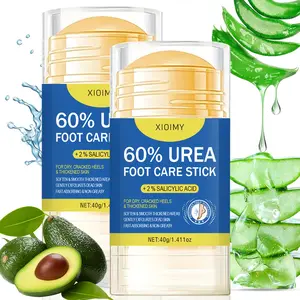 2pcs 60% Urea Multi-Functional Foot Cream, Tea Tree Anti-Fracture Moisturizer, Natural Ingredients, Gentle, Suitable for Dry Cracked Heels