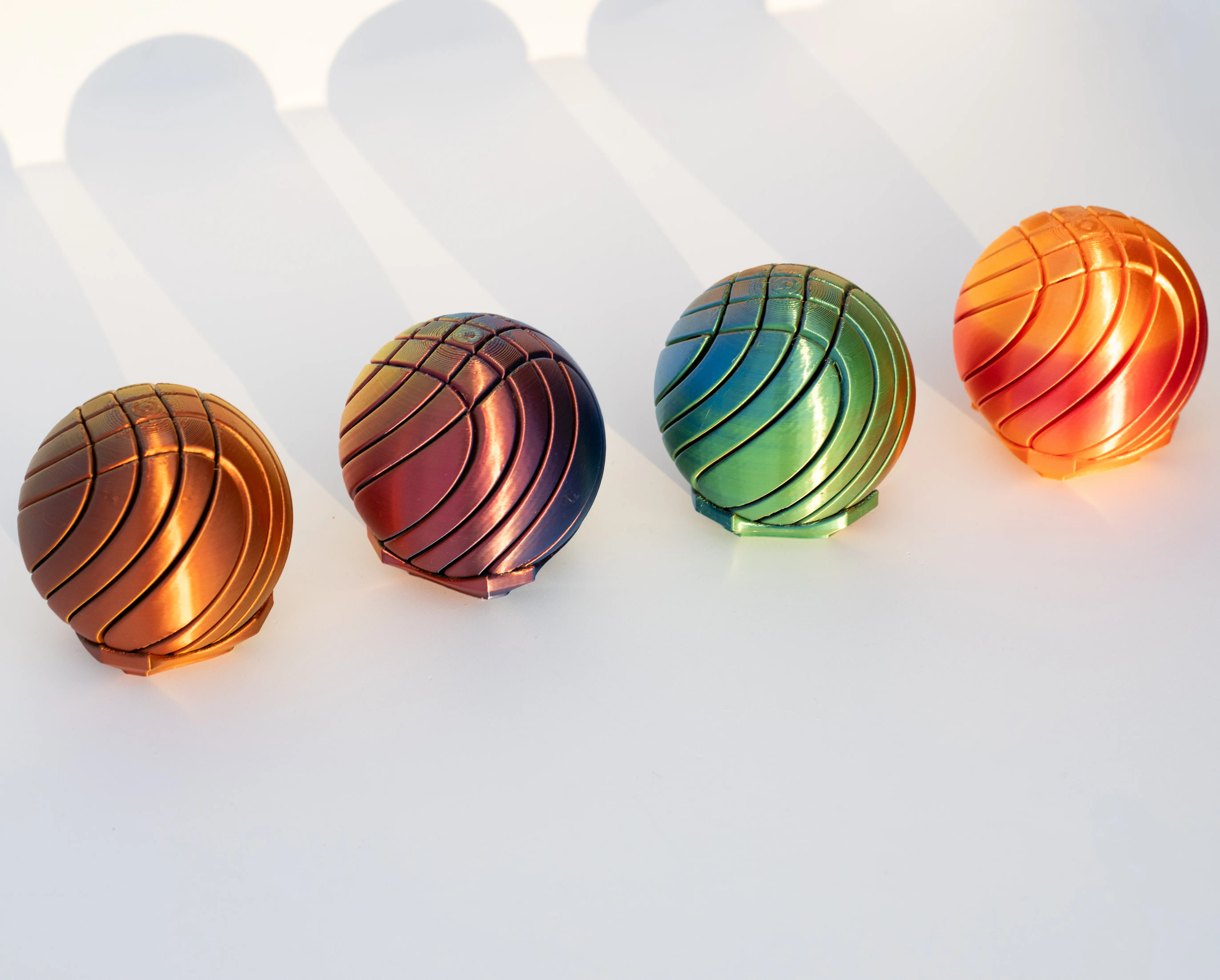 3D Printed - Liquid  Ball Figurine, PLA material Eco Friendly