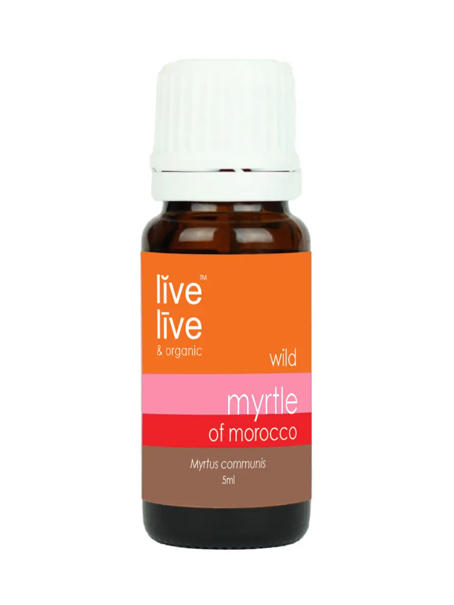 myrtle of morocco essential oil, 5ml, live organic