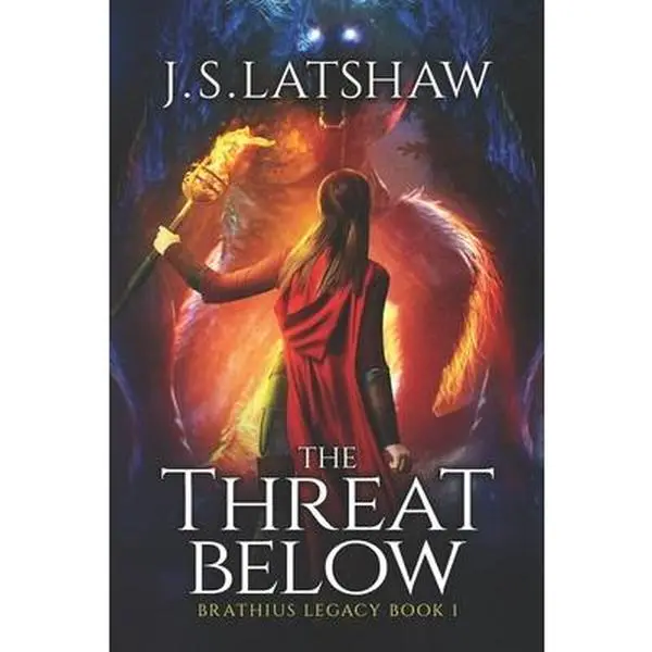 USED-The Threat Below by Latshaw, J. S. (Paperback)
