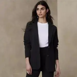 S Black Banana Republic $180 Milano Sweater Blazer Cardigan