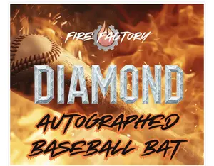 Pick Your Trio Signed Diamond Bat Βreak By Fire Factory