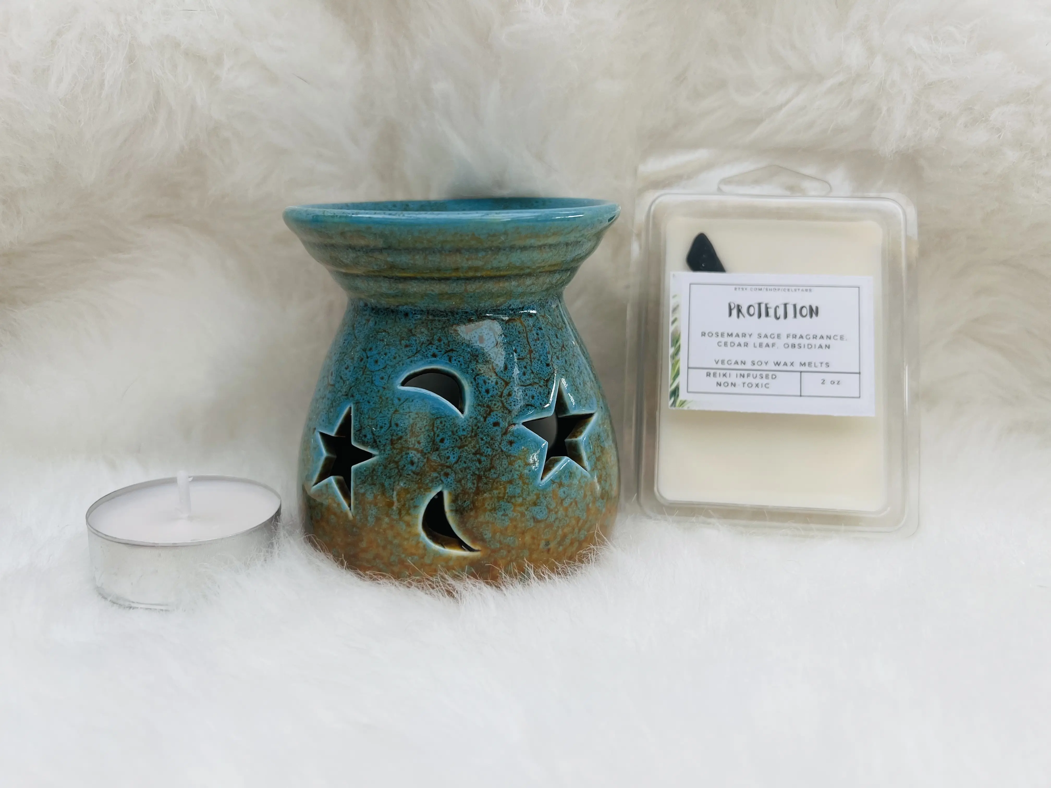 Wax Melt Warmer Bundle (leave your scent in "add note" section at checkout)