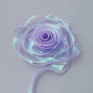 10 Volumes Multicolor Cardboard Fishtail Yarn Ribbon Bouquet, Christmas Wrapping Paper Packaging Materials, Baking Bow Ribbon, Gift Decorations