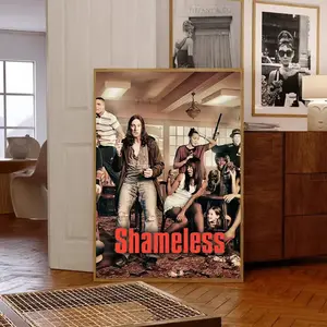 Shameless Poster, Wall Art, Retro Print, Kraft Paper Prints, Home Decor, Tv Series Poster Gift