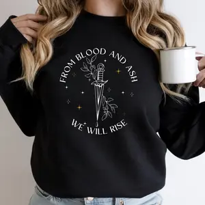 From Blood and Ash Sweatshirt, FBAA Jumper From Blood and Ash Hoodie, Unisex Oversized Crewneck P