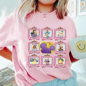 Retro Channel Movie Television T-Shirt, Family Matching Shirt, Channel High School Musical Hannah Montana Shirt