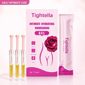 Tightella Intimate Nourishing Gel 6PCS – Silver Ion Antibacterial Feminine Care, Gentle Daily Hygiene Support, Safe & Effective Intimate Moisturizing Gel for Women