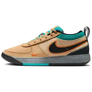 Nike Book 1 Men's Low-Top Basketball Shoes in Beige and Black - Comfortable, Slip-Resistant, and Durable Trending Shoes, House White Official Shoes to Get / Maison Mihara