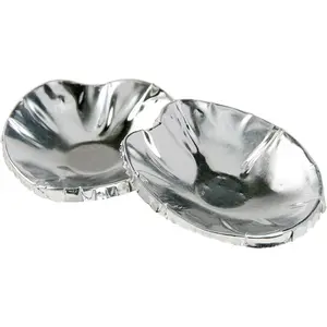 Set of 50 Premium Disposable Clam Shell Pans – Perfect for Clams Casino, Oysters, Crab Cakes & More! Large Aluminum Foil Baking Dishes for Tasty Appetizers & Party Dips DCS Deals inc.
