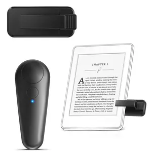 Remote Control Page Turner, Smart Control, USB Rechargeable Remote Control Page Turner, Portable Reading Remote Trigger for Kindle Paperwhite, iPad & Phone