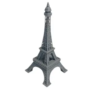 Eiffel Tower Model - Paris, France Architectural Landmark Replica for Home Decor, Monumental Collectible Statue