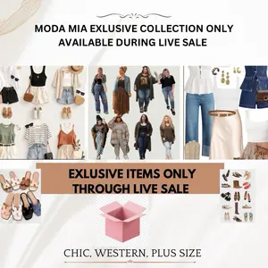 Moda Mia Live Sale Exclusive Collection - Trendy Outfits & Accessories for Every Occasion