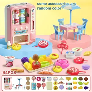 Simulation Drink Vending Machine Toy Set, Pretend Play Toy, Kids Role-Playing Game, Fun Educational Toy