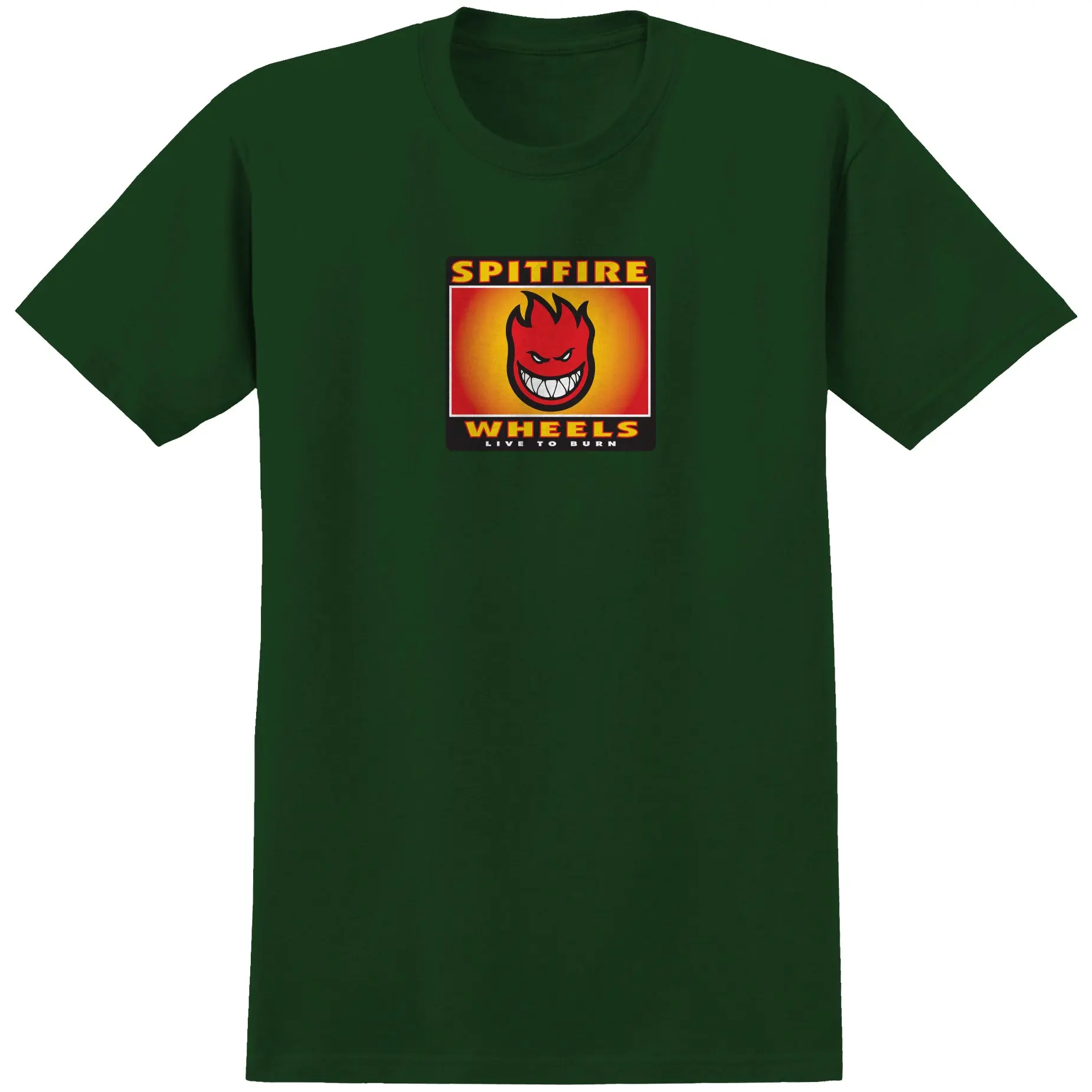 Spitfire Wheels Shirt Bighead Box Forest