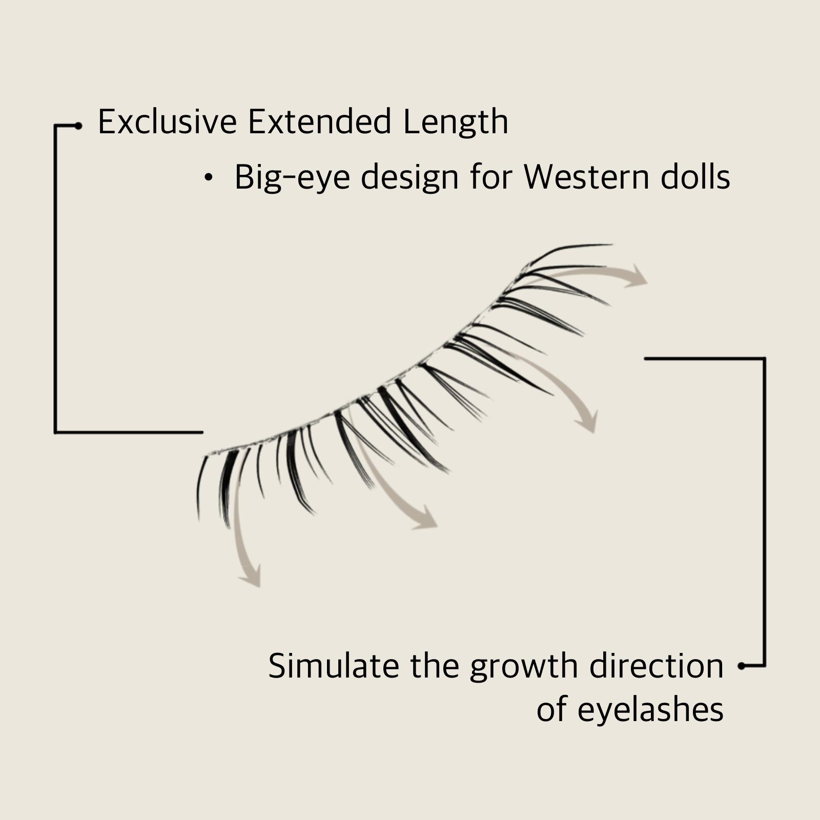 JVLBEAUTY【Star Wave】 Segmented Lower Lashes, Wild Grafting Effect, Euro Baddie Style