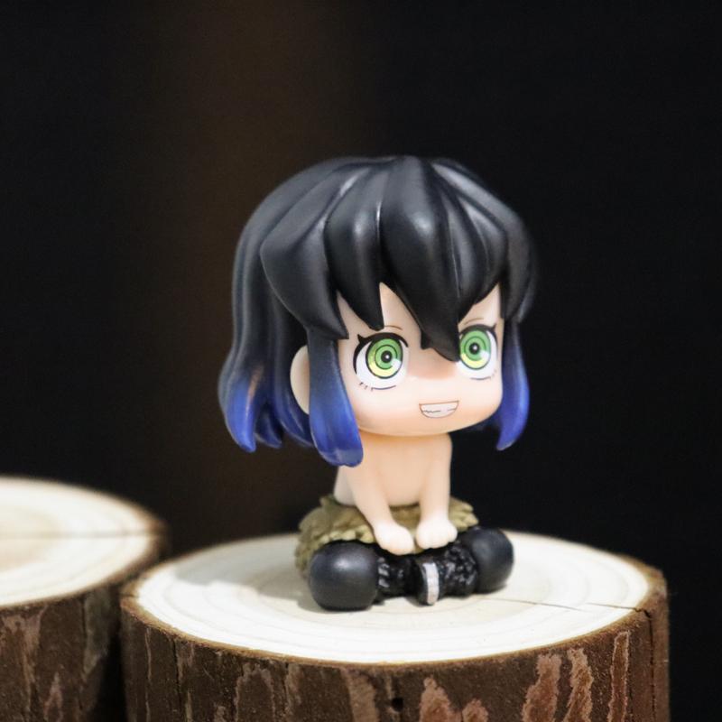 Set of 6 Anime Figures Set, Anime Stuff Assembled Action Figures Toy Set for Birthday Christmas and Fan Collection