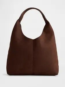Gap Mini Faux-Suede Women's Handbag Color Chocolate Cake
