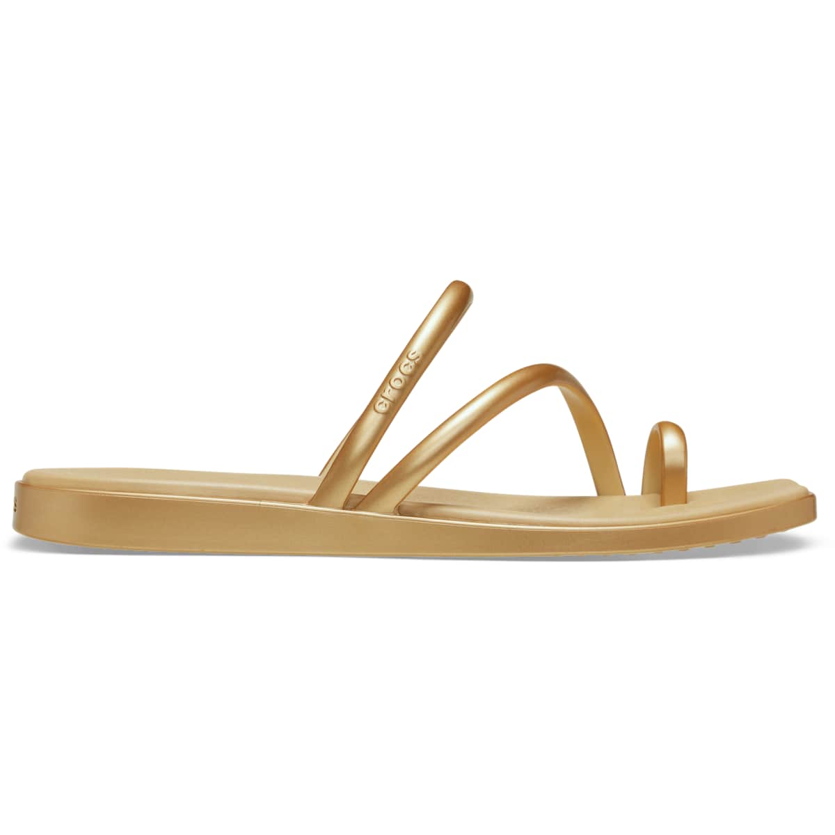 Crocs Women's Miami Metallic Toe Loop Sandals