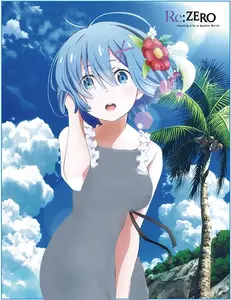 Re:Zero - Rem Throw Blanket