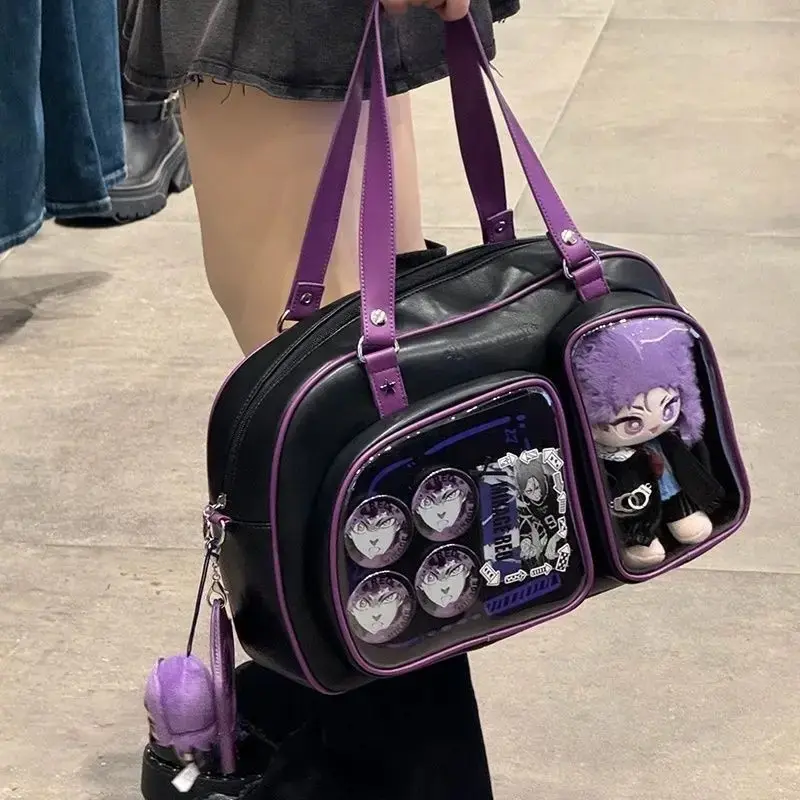 New Girl Y2K Ulzzang Ita Bag Dolls Bag Daily Commuter Women's Crossbody Bag Comic Exhibition Fashionable Shoulder Bag