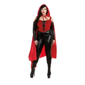 Women's Plus Size Seductive Red Costume