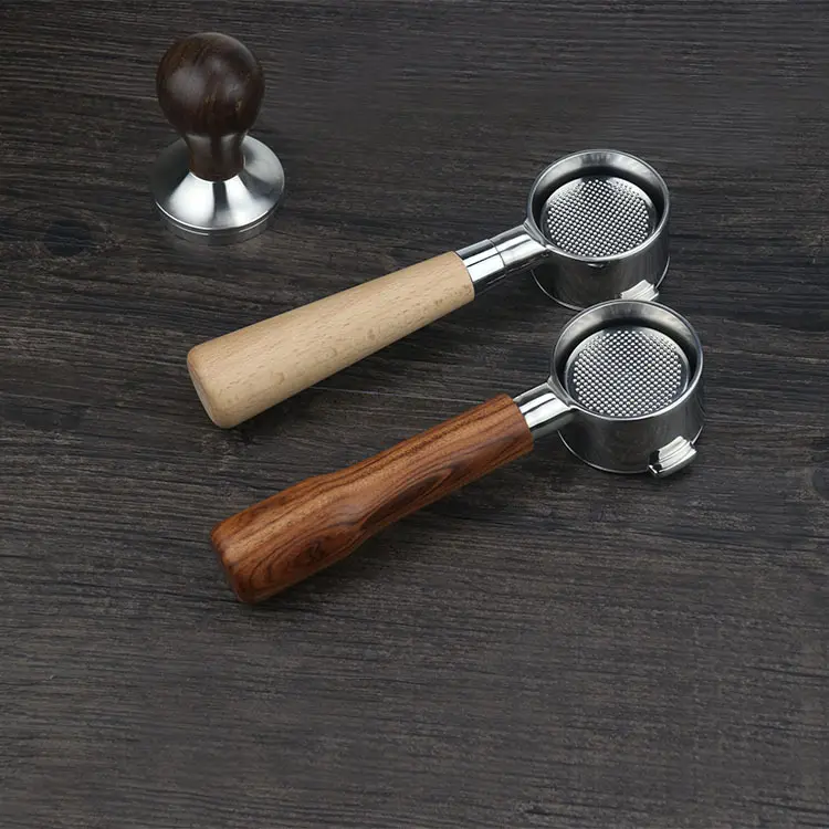 Stainless Steel 54mm Bottomless Coffee Portafilter, Bofu 3-Ear-A Model Purple Sandalwood Handle Replacement Accessory for Coffee Machines, Bofu 54Mm Three-Ear-A Model Purple Sandalwood Stainless Steel 54mm Bottomless Coffee Portafilter, Bofu 3-Ear-A Model Purple Sandalwood Handle Replacement Accessory for Coffee Machines, Bofu 54Mm Three-Ear-A Model Purple Sandalwood