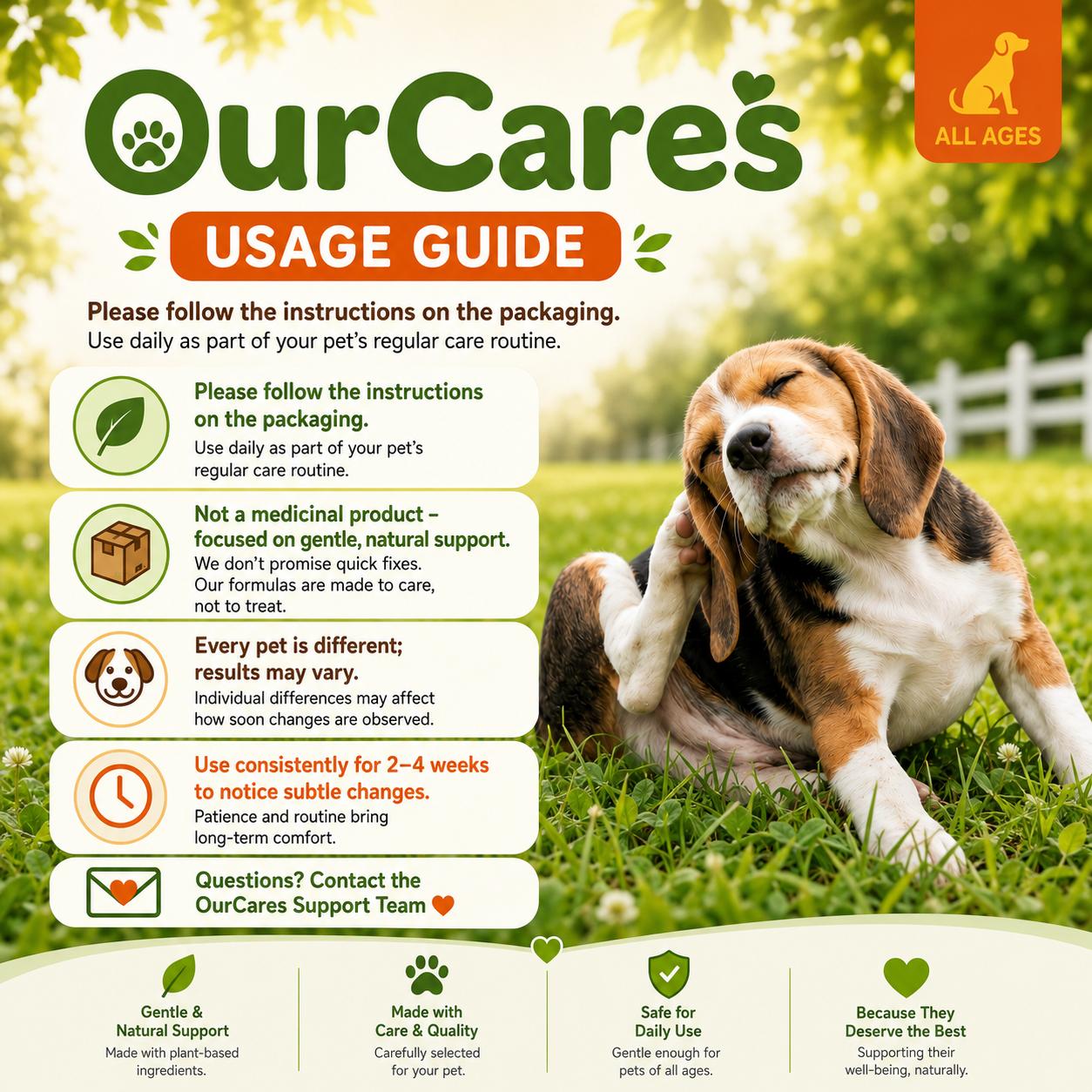 OURCARES Flea & Tick Prevention Support Chews for Dogs – Nutritional Supplement, Not a Treatment – 120Count, Plant-Based Chicken Flavor with Probiotics, Coconut Oil, Flaxseed & Fish Oil – For All Breeds and Ages #Summervibes #DealsForYouDays