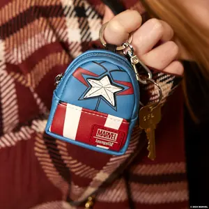 Captain America - Avengers Cosplay Mini-Backpack Mystery Box Key Chain