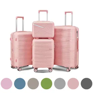 NEVER Pay Overweight Fees AGAIN!  This 4-Piece Lightweight Hardshell Set expands for extra space & has TSA locks to keep your stuff safe! Perfect for families & long trips.  Grab your set in 14” to 28” now!