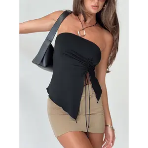 Dessy Strapless Top Black