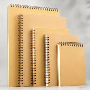 High-Quality Spiral Bound Sketchbook for Art Students, 160gsm Thick Paper, 60 Pages, Perfect for Watercolor and Gouache, Durable Cover for Drawing and Sketching, Art Sketchbooks
