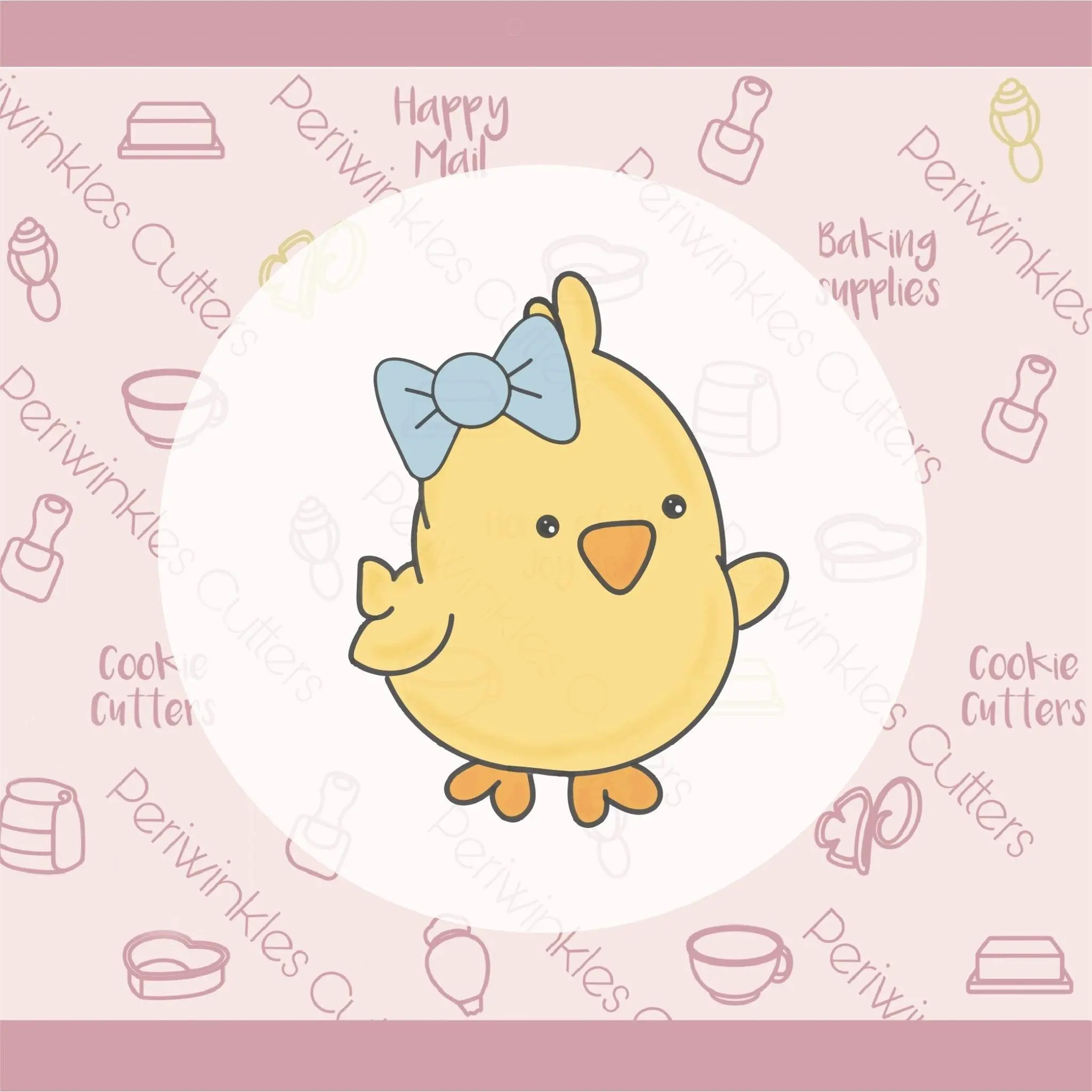 Chick Girl Cookie Cutter