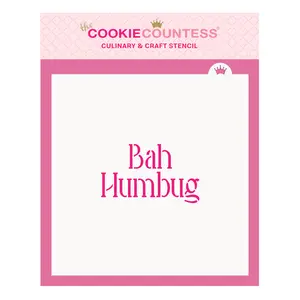 Bah Humbug Stencil