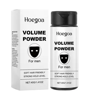 Hoegoaa Volumizing Texturizing Hair Care Powder - No-Rinse Scalp Styler, Oil Control, Long-Lasting Styling, Refreshing Fluffy Texture, Natural Curl Effect, Daily Haircare Texture Powder for Dates