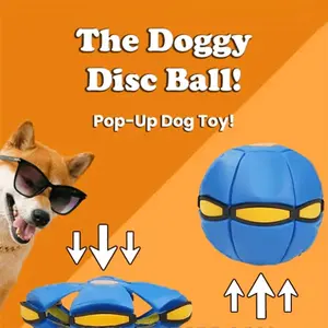 Doggy Disc Ball – 2025 Transforming Flying Disc Ball Toy, Outdoor Sports & Play Game for Kids & Adults, Fun Interactive Throw & Catch Toy