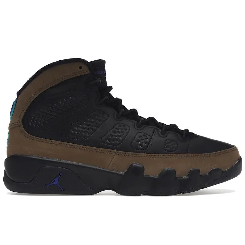 Jordan Men's 9 Retro Light Olive Concord, from StockX