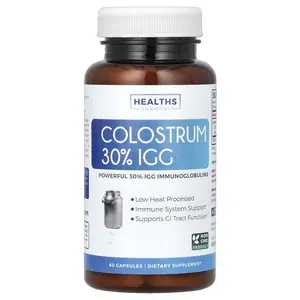 Healths Harmony Colostrum 30% IGG, 60 Capsules (500 mg per Capsule)