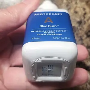 Product Review of Apothékary Blue Burn - Metabolic Support Liquid Herbal Drops* | Antioxidant Rich, Alcohol-Free, Clinically-Tested, Certified Gluten-Free, PETA Certified Vegan & Cruelty-Free, Third Party Tested, Plant-Based, Made in the USA from D**e