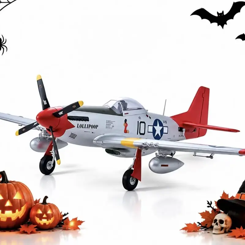 Arrows 850mm P 51D Mustang with Vector Flight Stabilization System PNP / RTF（RTF = plane, remote, battery battery charger，PNP=Transmitter, receiver, battery and charger not included),RC airplane, remote control plane,RC plane for beginners,
