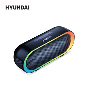 Hyundai S10 Bluetooth Wireless Computer Speaker Portable Audio Compact Smartphone Amplifier Button Device Magnetic