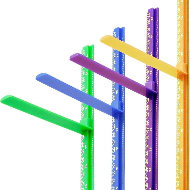 Height Measurement for Wall - 3D Removable Growth Height Stick, 79 Inch Wall Mounted Splicing Height Ruler for Kids Baby Nursery