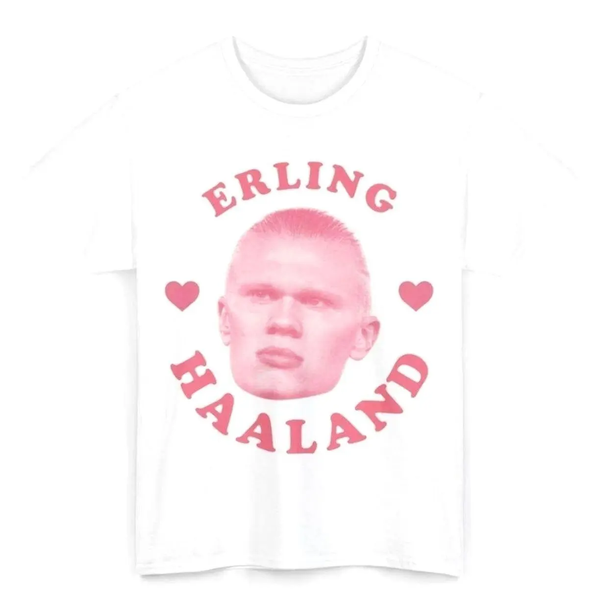 Pink Erling Haaland Unisex T-shirt, Funny Soccer Football crewneck sweatshirt, shirt X1I 6DG YYX
