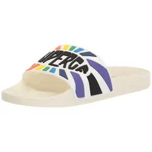 Superga 1908 Slide Multicolor Logo White Multi  S2121JW Women's