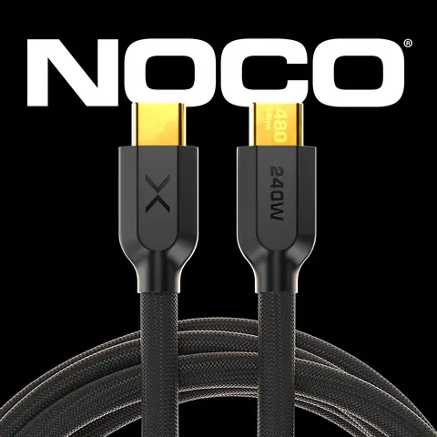 NOCO XGrid XC1: 3 Foot – 240W USB-C to USB-C Cable – USB-IF Certified, E-Marker Chip, 480Mbps Data