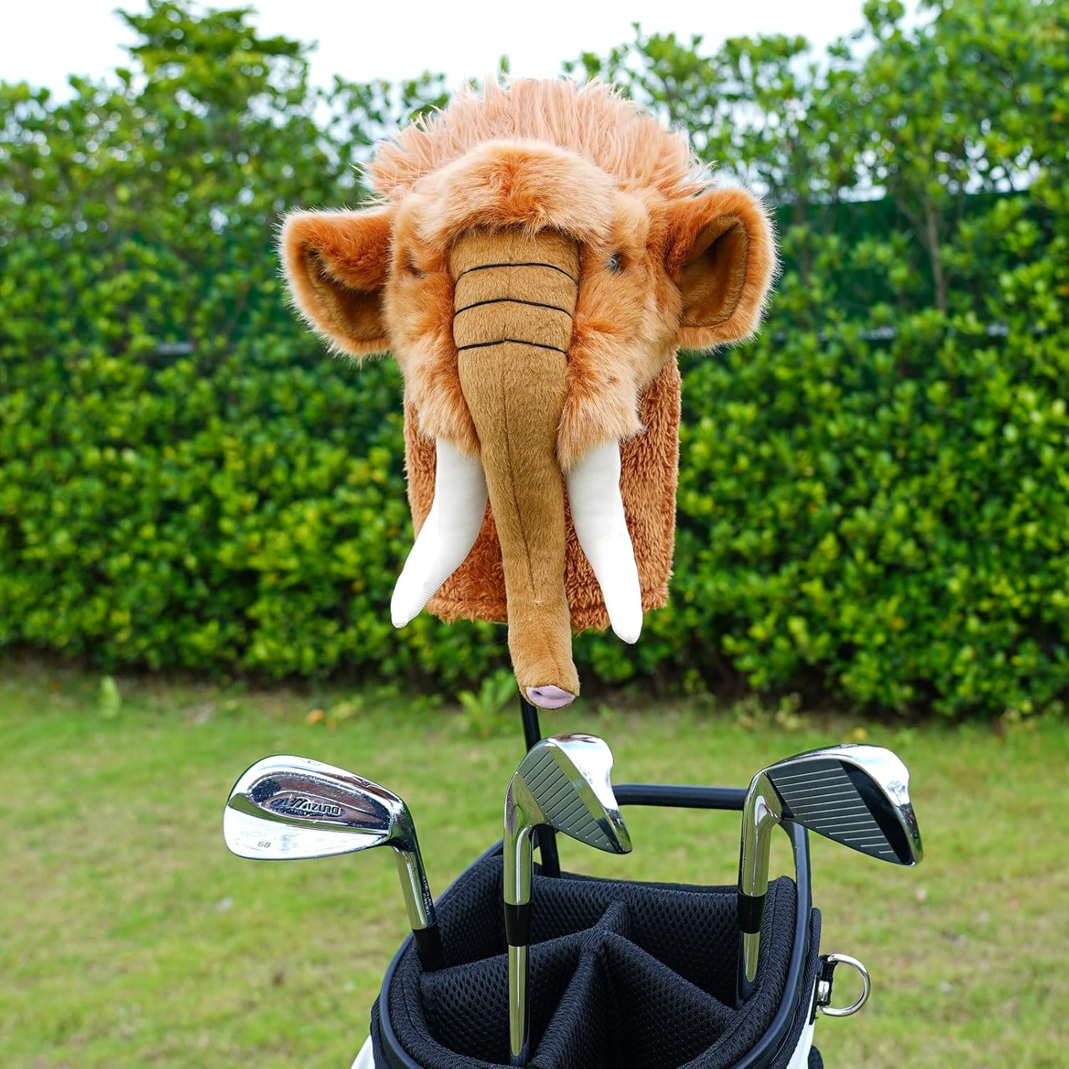 Funny Golf Headcover, Animals Plush Driver Headcover, Golf Club Head Covers Gift for Men Women