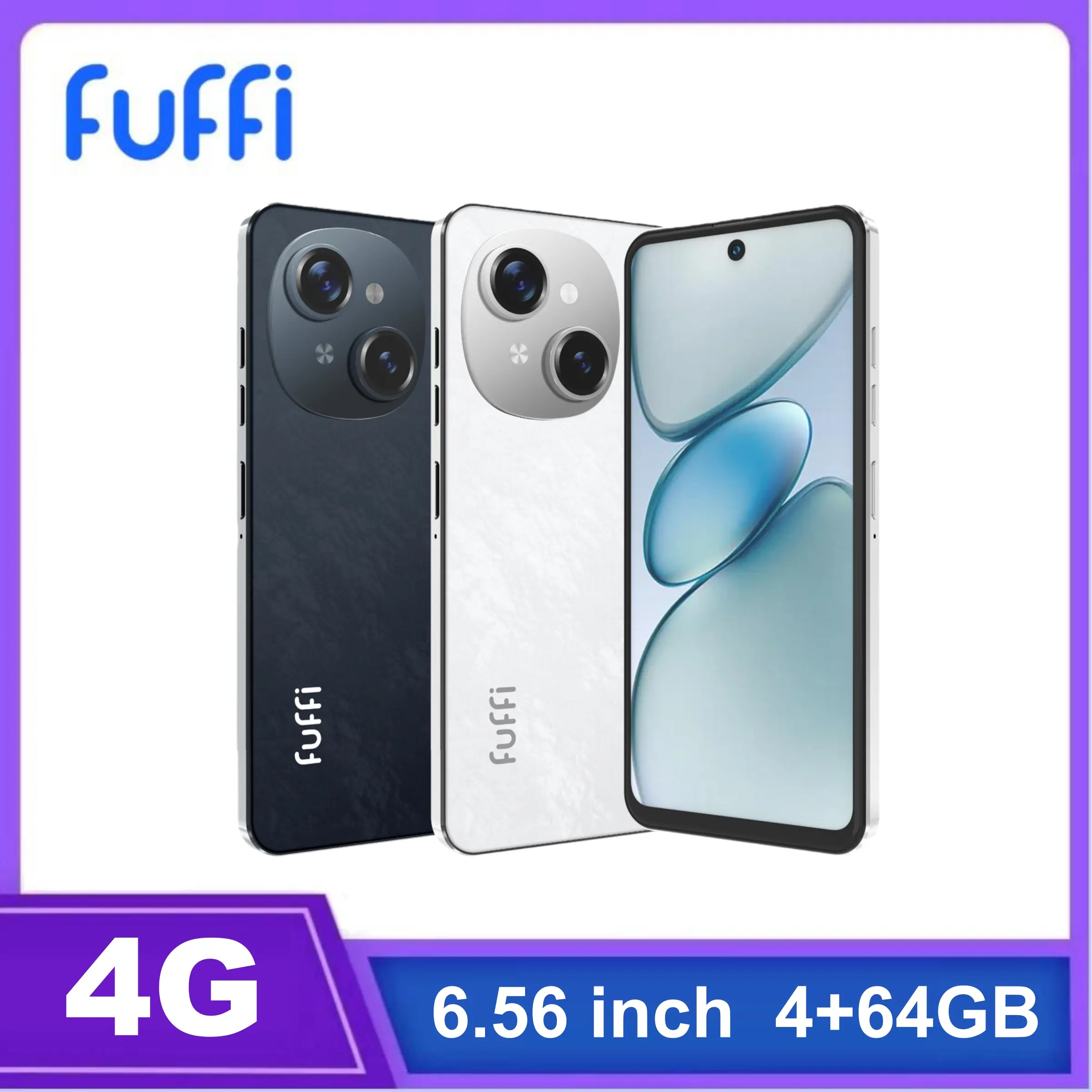 FUFFi-Smartphone, 4+64GB ROM, 6.56-Inch Display, 5+13mp Camera FUFFi-Smartphone, 4+64GB ROM, 6.56-Inch Display, 5+13mp Camera